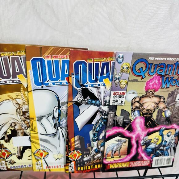 Quantum And Woody 1-21 32 Set Volume 1 Valiant Acclaim 1st App Vincent Van GOAT - Picture 8 of 8